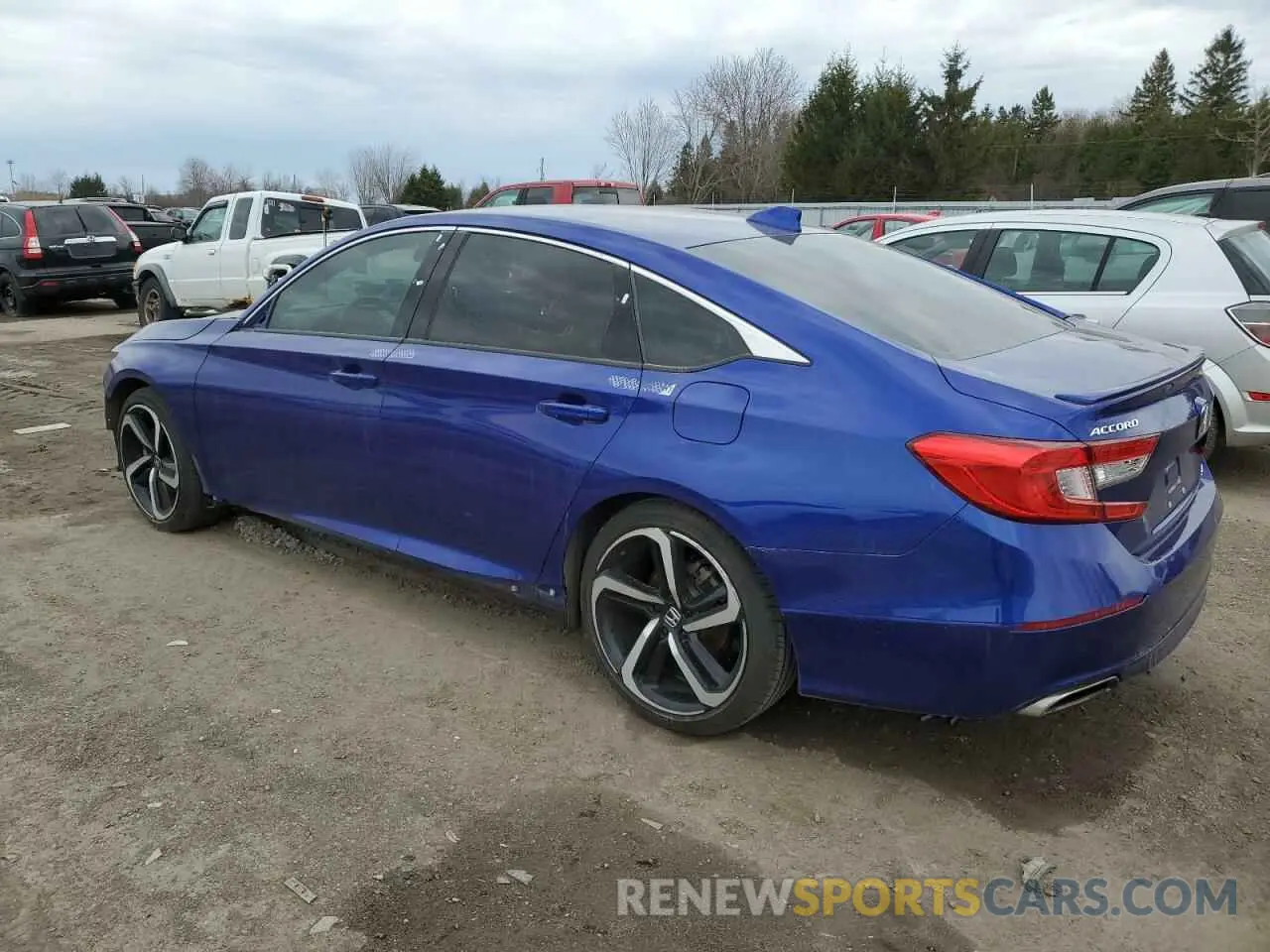 2 fotografías del automóvil dañado 1HGCV1F38LA801569 HONDA ACCORD 2020