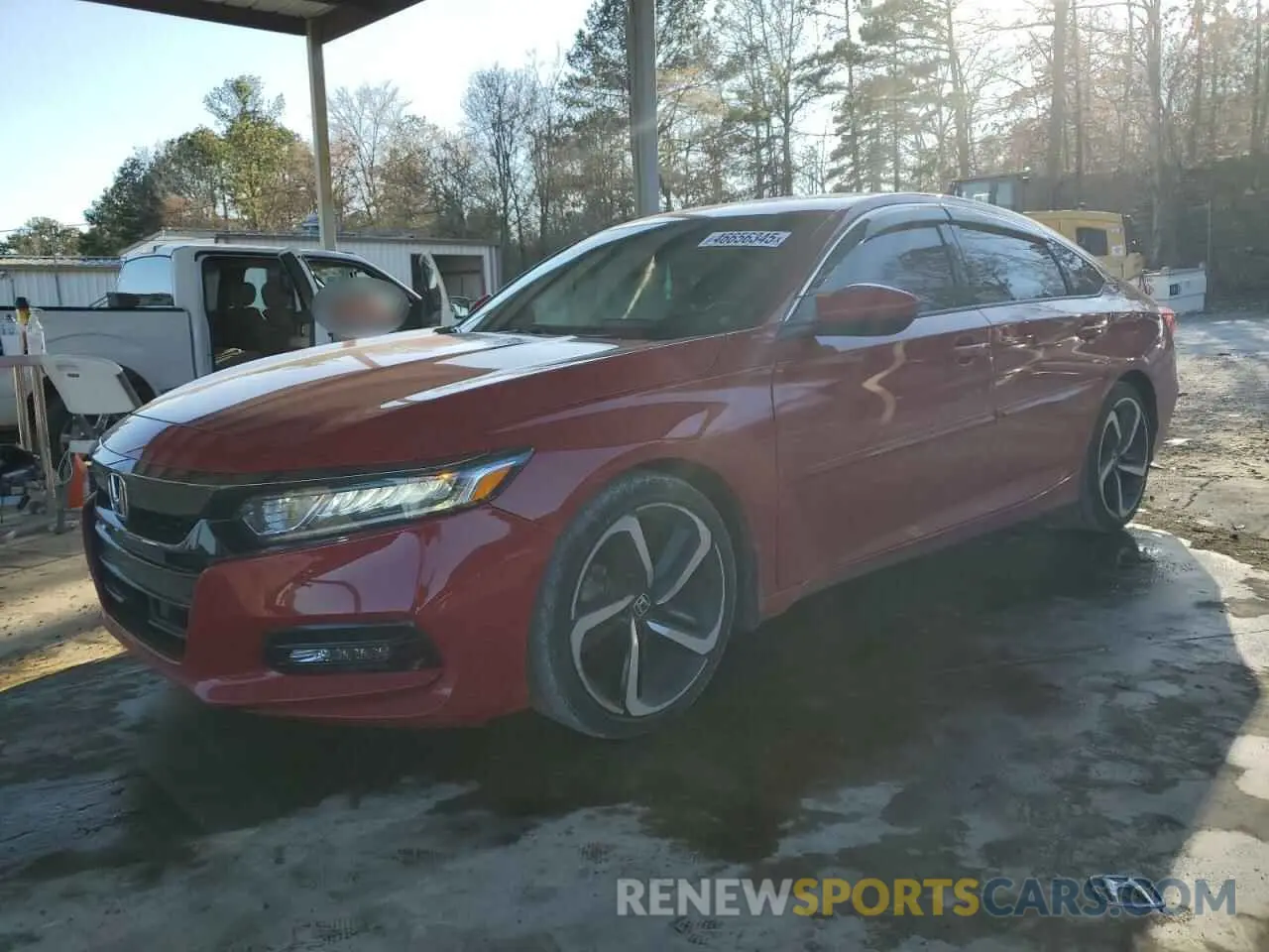 1 fotografías del automóvil dañado 1HGCV1F39LA022195 HONDA ACCORD 2020