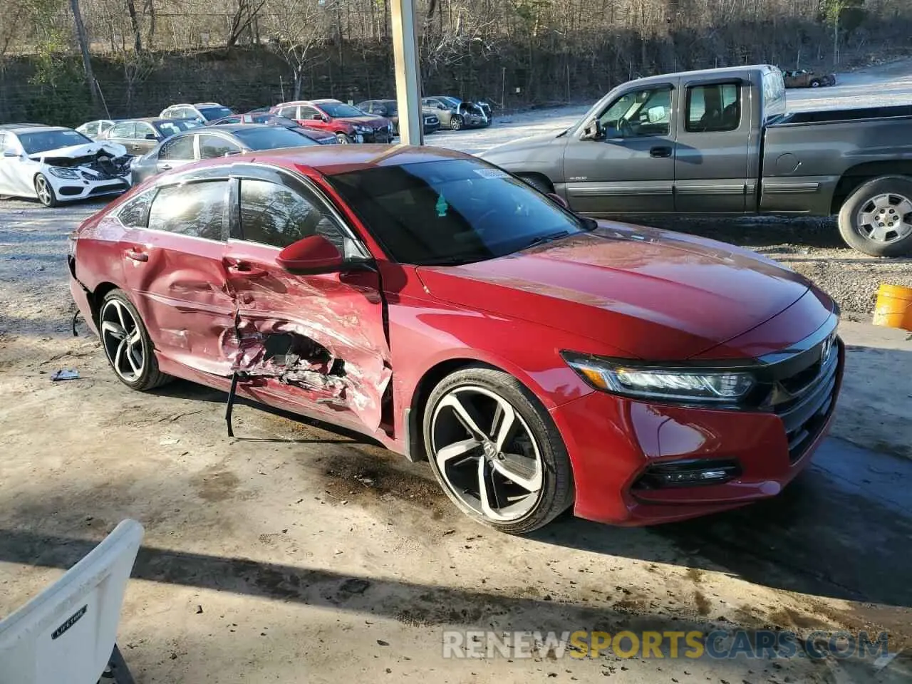 4 fotografías del automóvil dañado 1HGCV1F39LA022195 HONDA ACCORD 2020