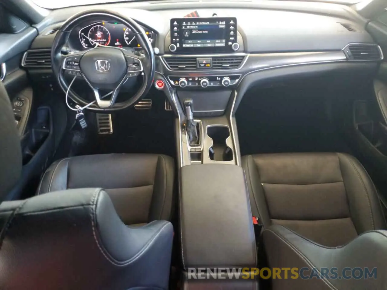 8 fotografías del automóvil dañado 1HGCV1F39LA030295 HONDA ACCORD 2020