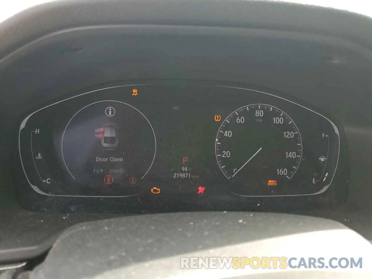 9 fotografías del automóvil dañado 1HGCV1F39LA043726 HONDA ACCORD 2020