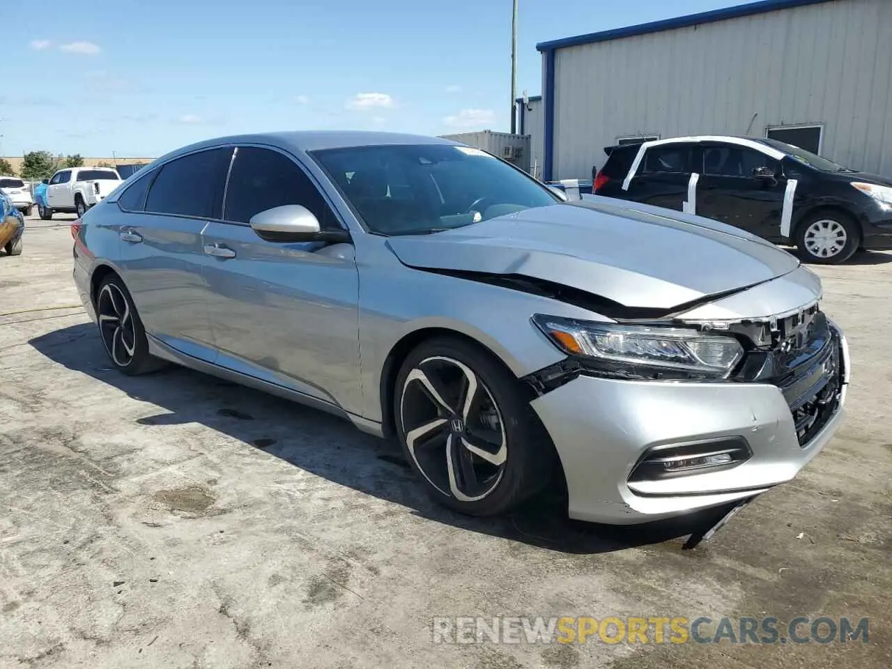 4 fotografías del automóvil dañado 1HGCV1F39LA101320 HONDA ACCORD 2020