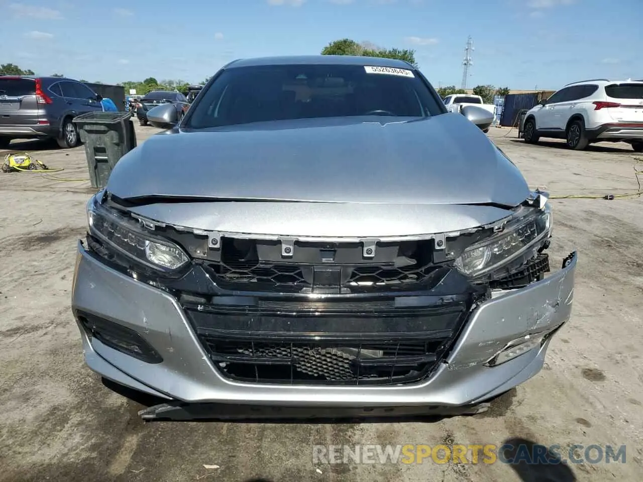 5 fotografías del automóvil dañado 1HGCV1F39LA101320 HONDA ACCORD 2020