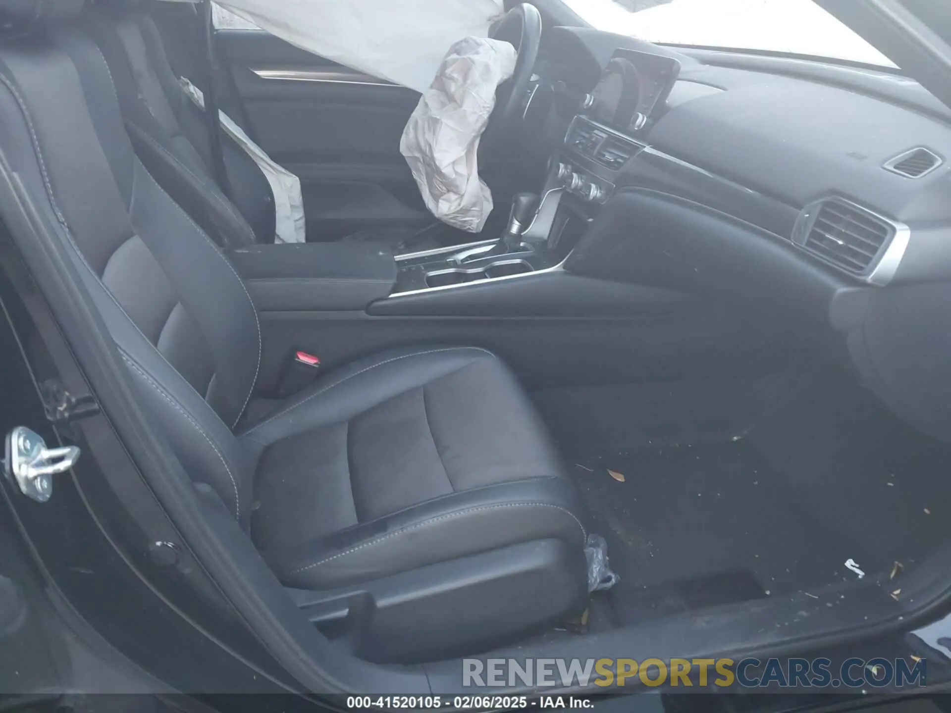 5 fotografías del automóvil dañado 1HGCV1F39LA132843 HONDA ACCORD 2020