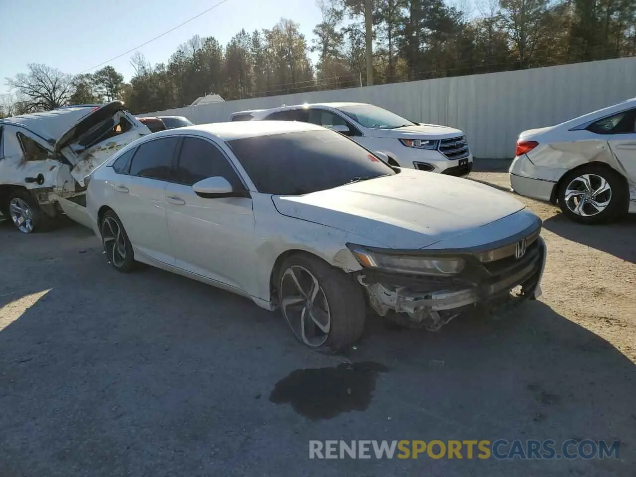 4 fotografías del automóvil dañado 1HGCV1F39LA142563 HONDA ACCORD 2020