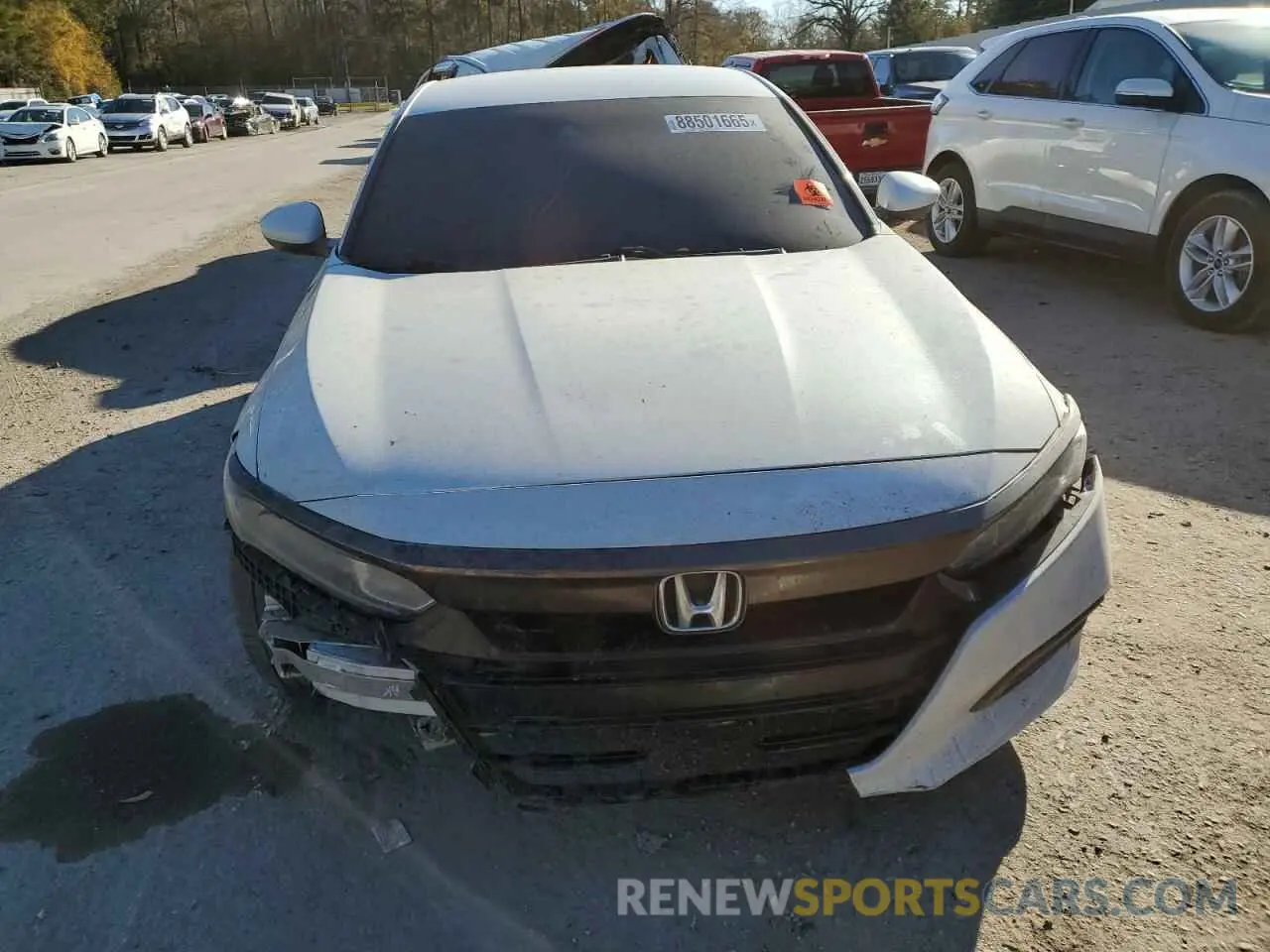 5 fotografías del automóvil dañado 1HGCV1F39LA142563 HONDA ACCORD 2020