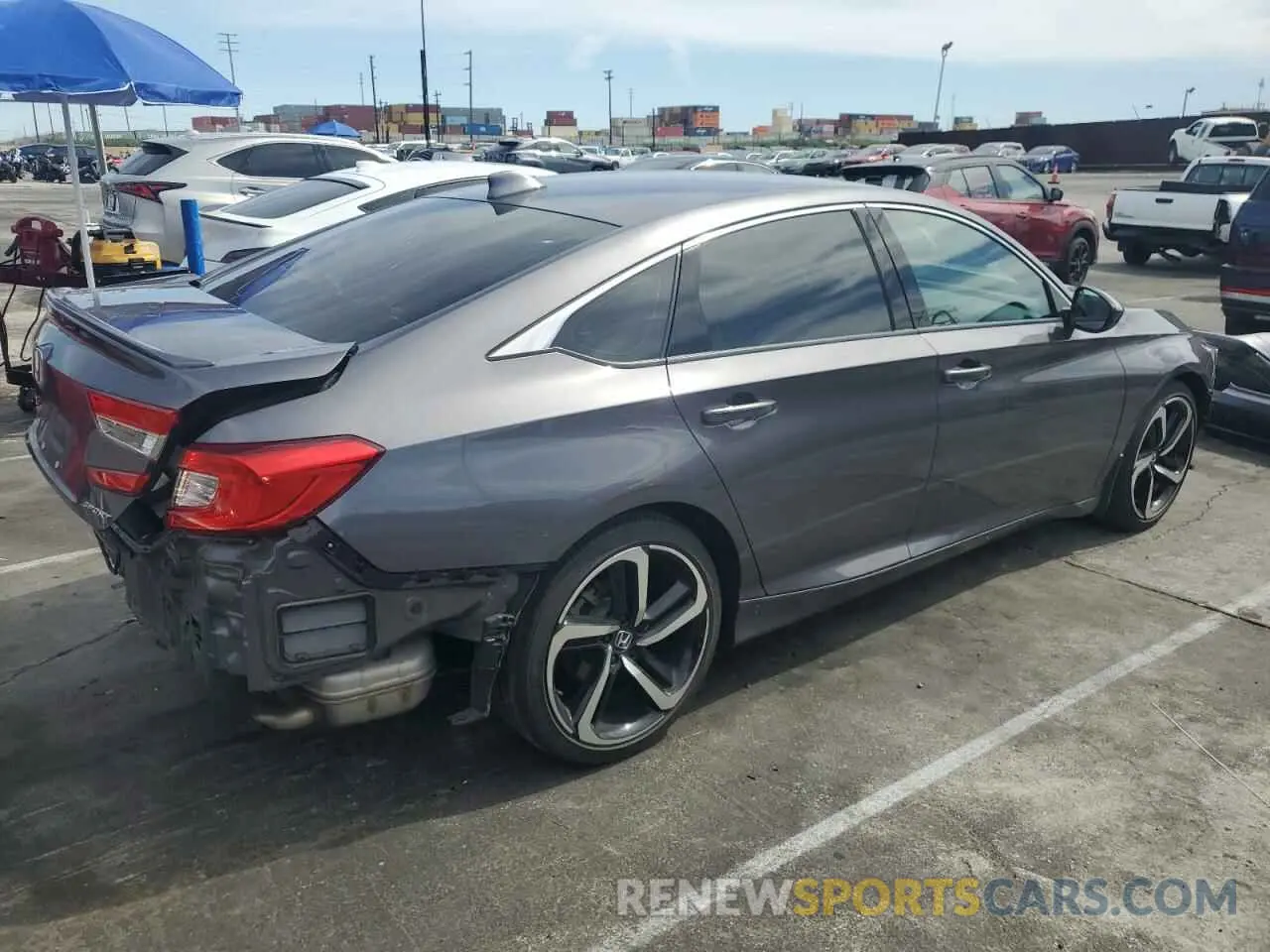 3 fotografías del automóvil dañado 1HGCV1F3XLA010184 HONDA ACCORD 2020