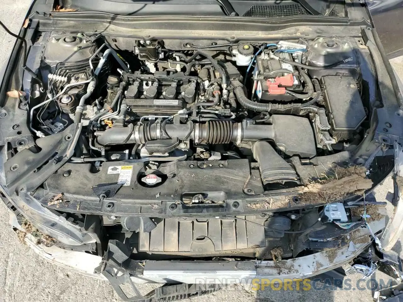 11 fotografías del automóvil dañado 1HGCV1F3XLA021279 HONDA ACCORD 2020