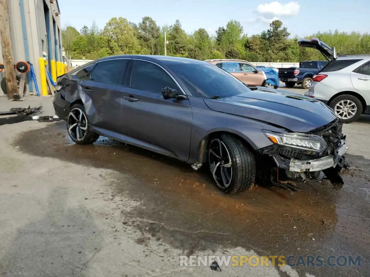4 fotografías del automóvil dañado 1HGCV1F3XLA021279 HONDA ACCORD 2020
