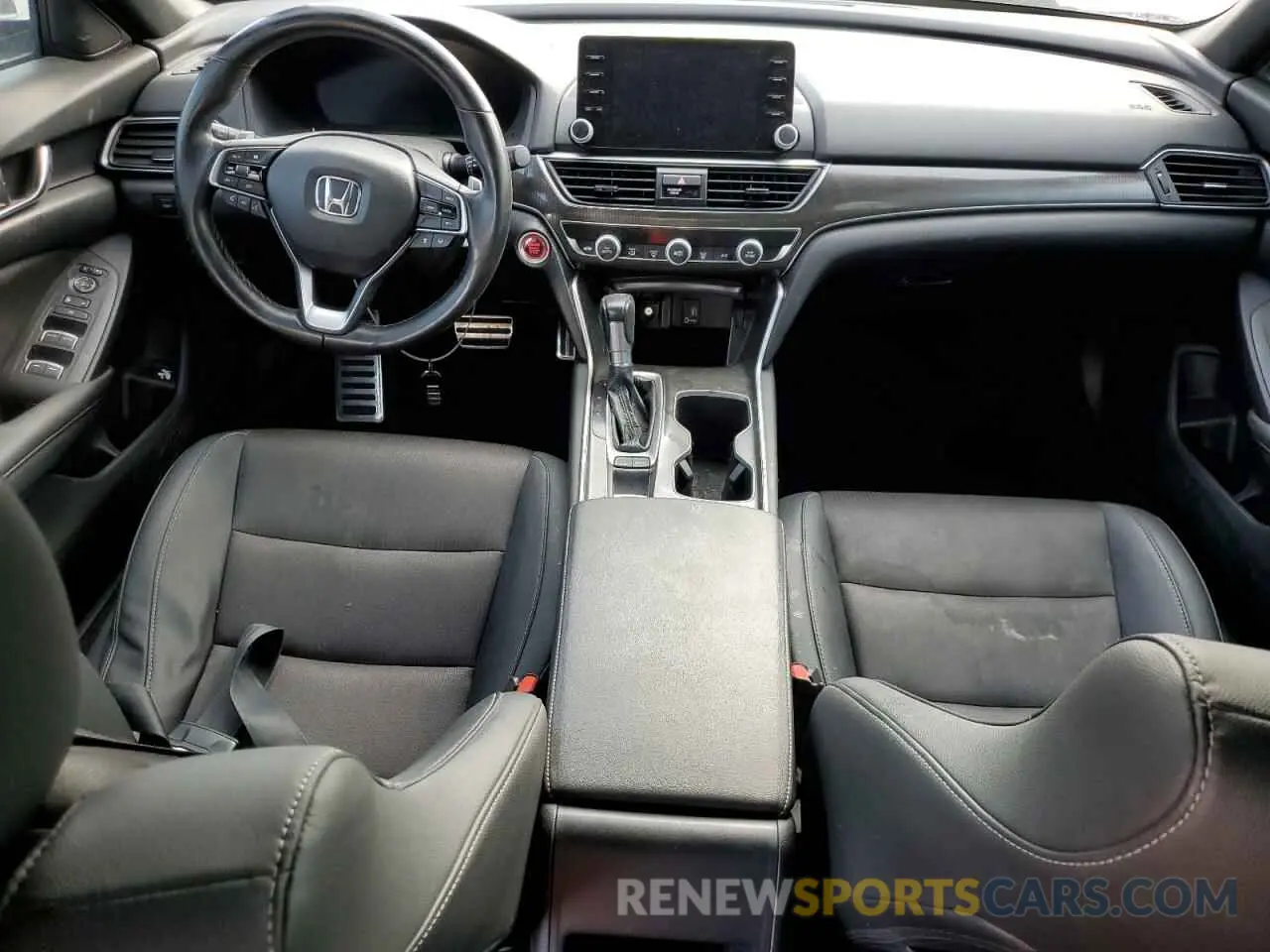 8 fotografías del automóvil dañado 1HGCV1F3XLA021279 HONDA ACCORD 2020