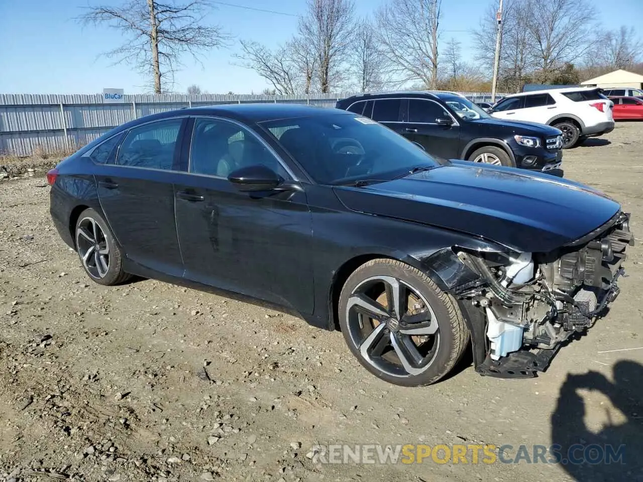 4 fotografías del automóvil dañado 1HGCV1F3XLA024358 HONDA ACCORD 2020