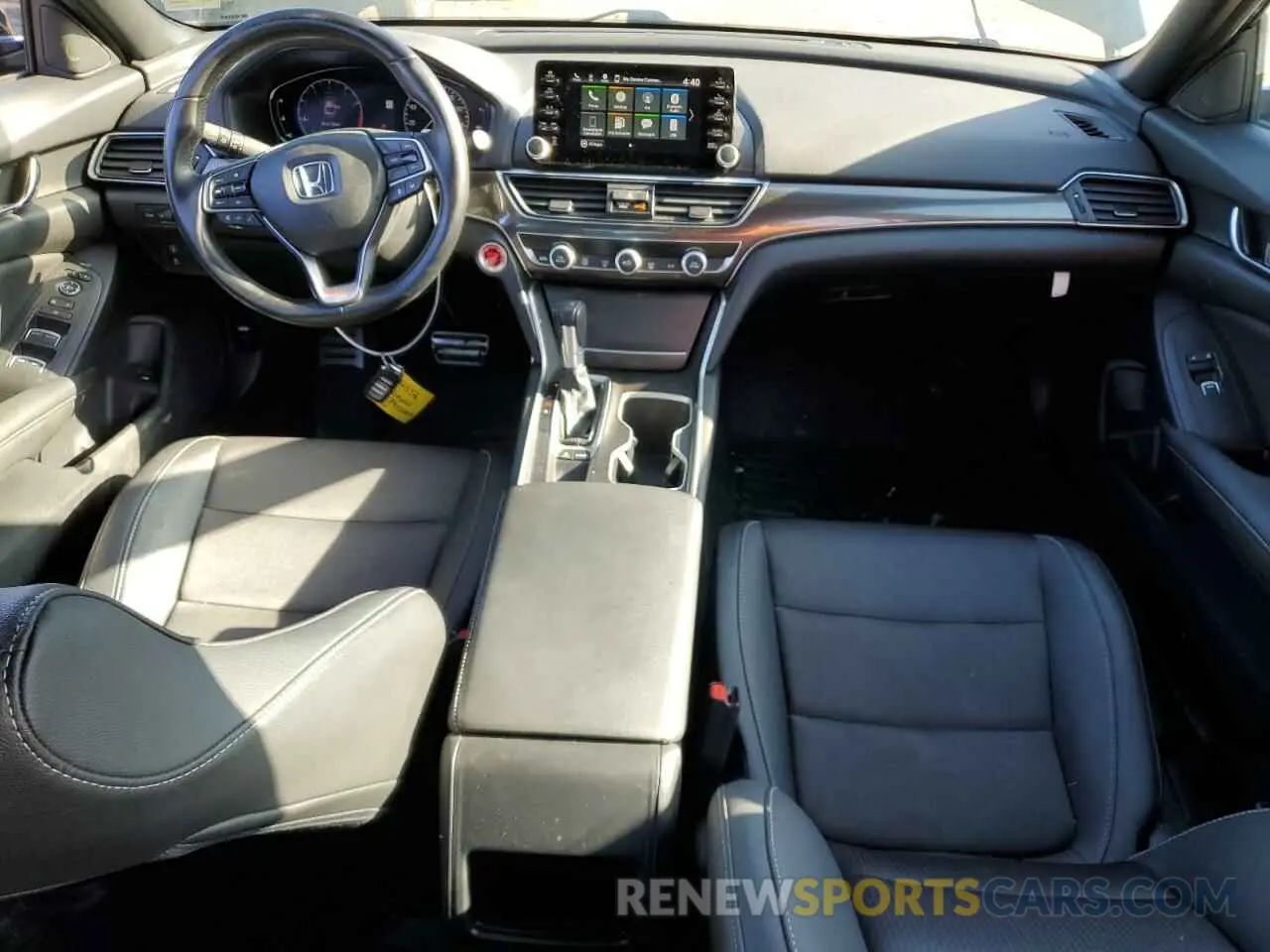 8 fotografías del automóvil dañado 1HGCV1F3XLA024358 HONDA ACCORD 2020