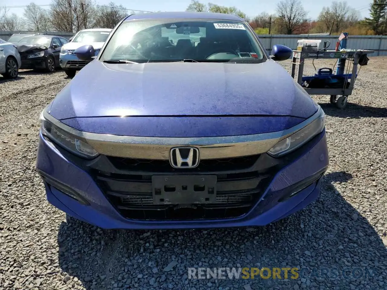 5 fotografías del automóvil dañado 1HGCV1F3XLA039149 HONDA ACCORD 2020