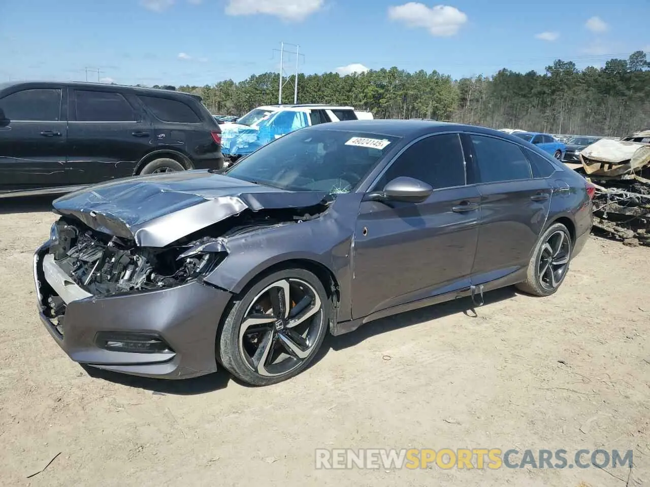 1 fotografías del automóvil dañado 1HGCV1F3XLA060731 HONDA ACCORD 2020