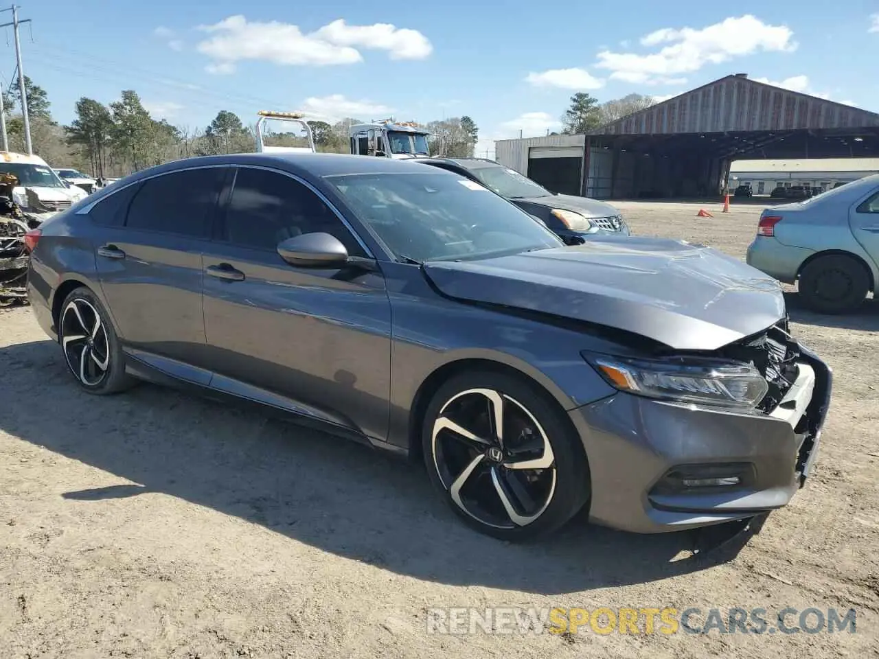 4 fotografías del automóvil dañado 1HGCV1F3XLA060731 HONDA ACCORD 2020
