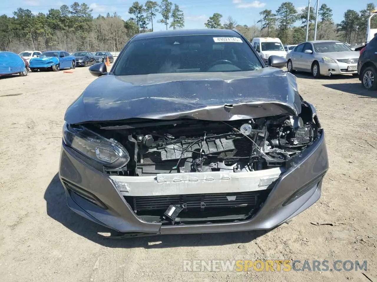 5 fotografías del automóvil dañado 1HGCV1F3XLA060731 HONDA ACCORD 2020