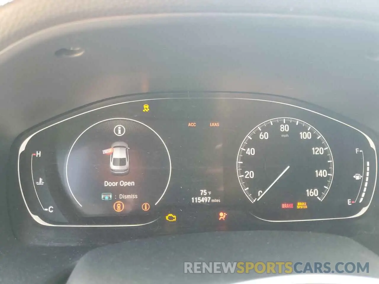 9 fotografías del automóvil dañado 1HGCV1F3XLA060731 HONDA ACCORD 2020