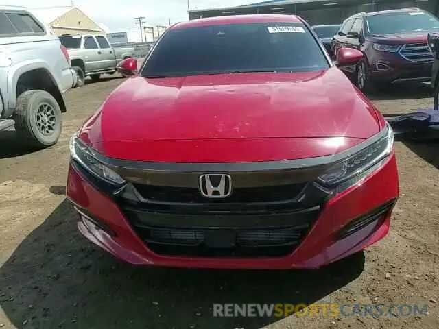 11 fotografías del automóvil dañado 1HGCV1F3XLA060924 HONDA ACCORD 2020