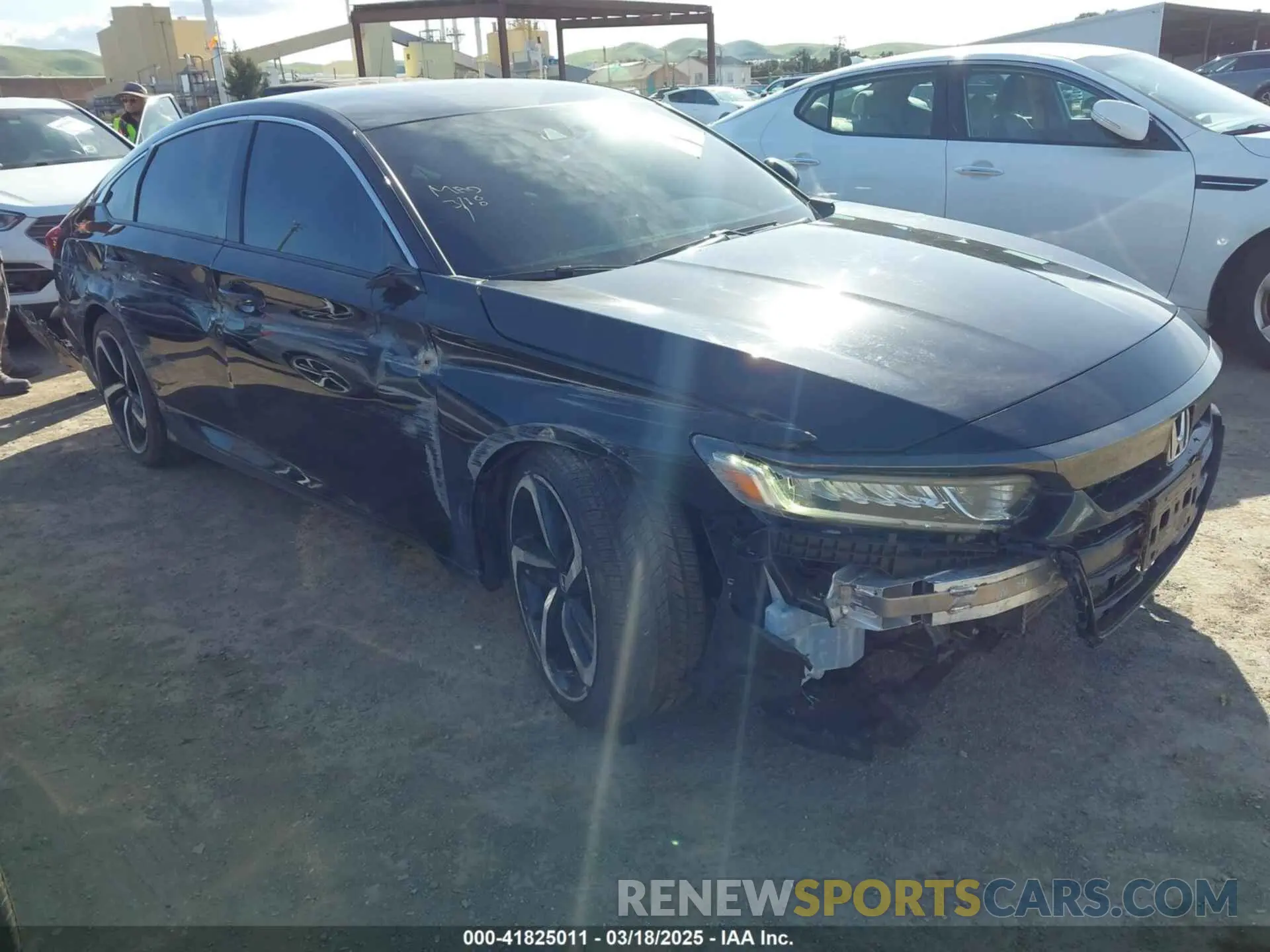 1 fotografías del automóvil dañado 1HGCV1F3XLA115078 HONDA ACCORD 2020