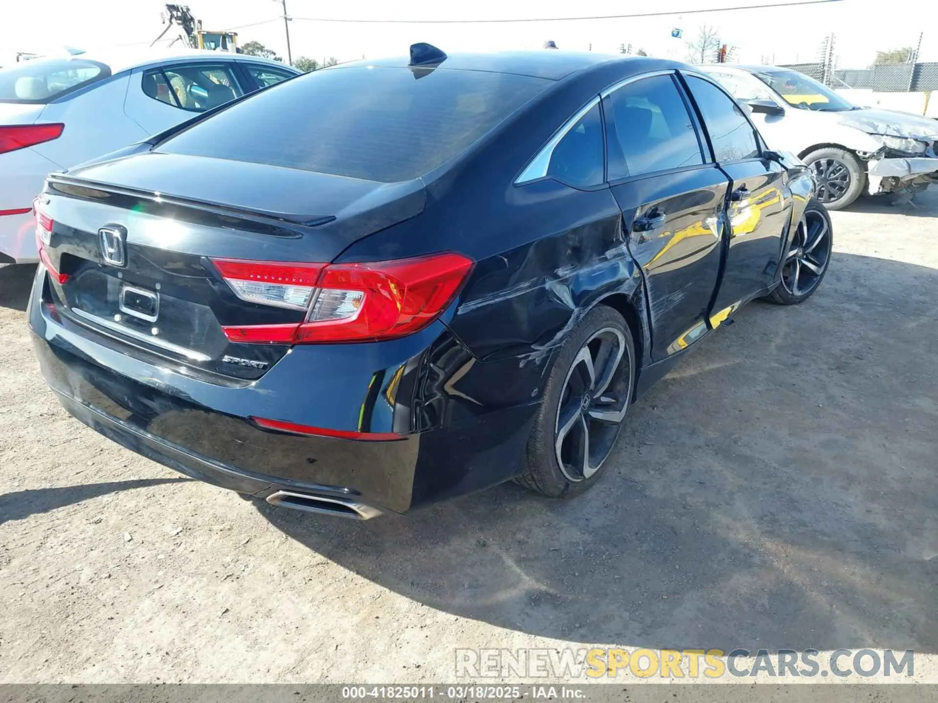 4 fotografías del automóvil dañado 1HGCV1F3XLA115078 HONDA ACCORD 2020