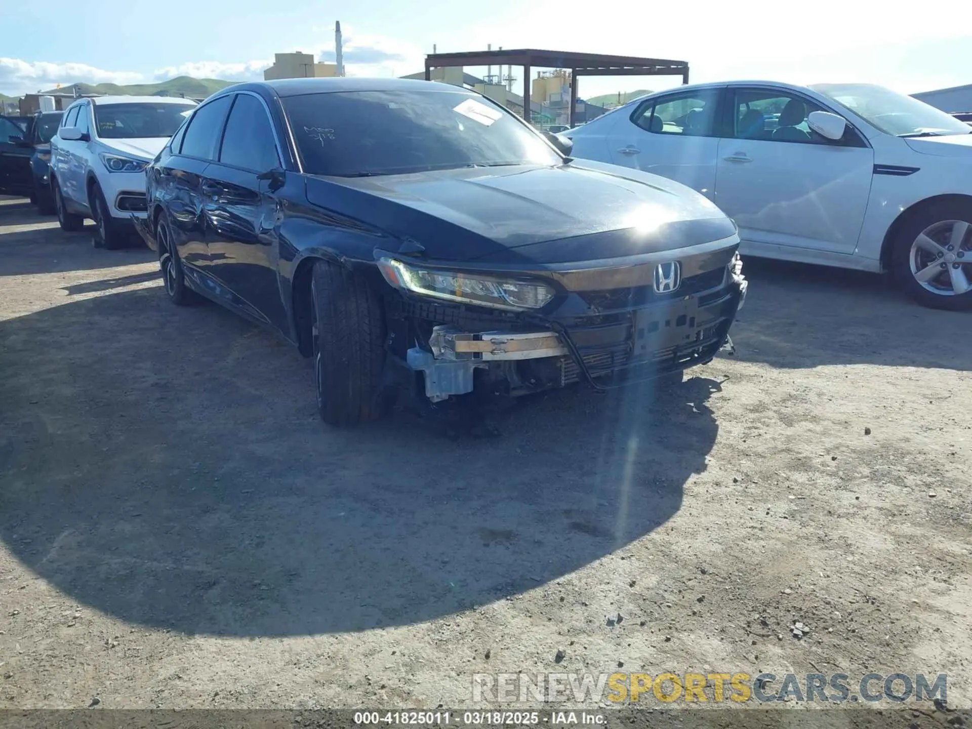 6 fotografías del automóvil dañado 1HGCV1F3XLA115078 HONDA ACCORD 2020