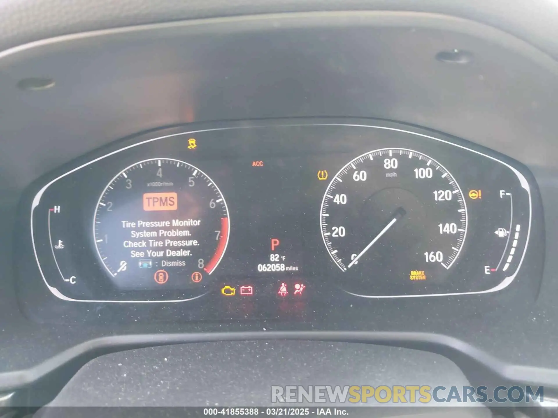 7 fotografías del automóvil dañado 1HGCV1F3XLA133936 HONDA ACCORD 2020