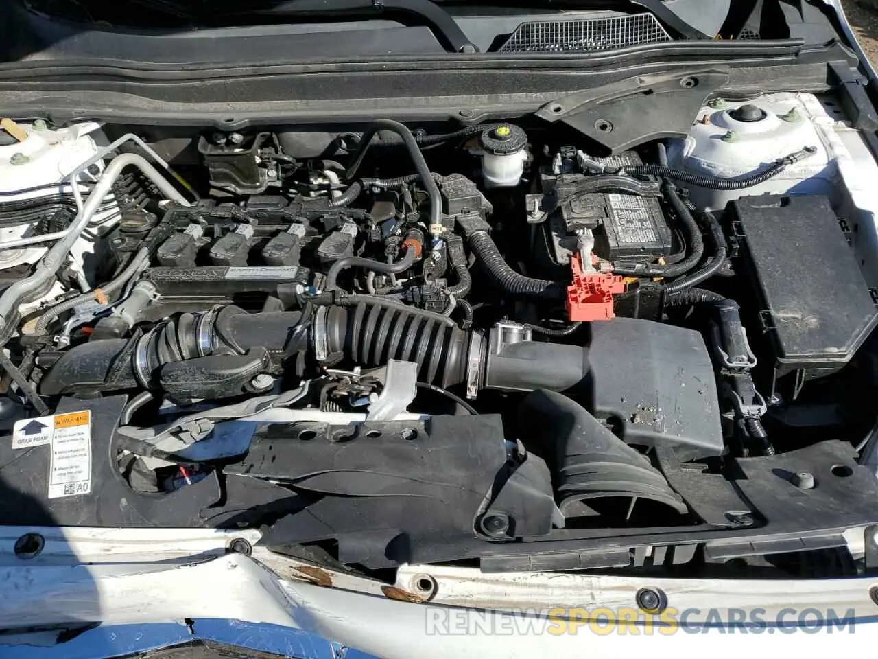 12 fotografías del automóvil dañado 1HGCV1F40LA032025 HONDA ACCORD 2020