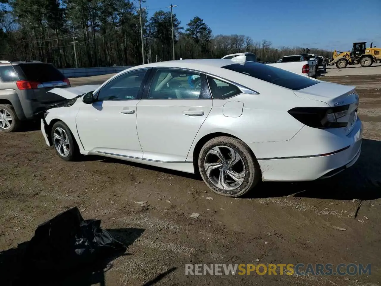 2 fotografías del automóvil dañado 1HGCV1F40LA032025 HONDA ACCORD 2020