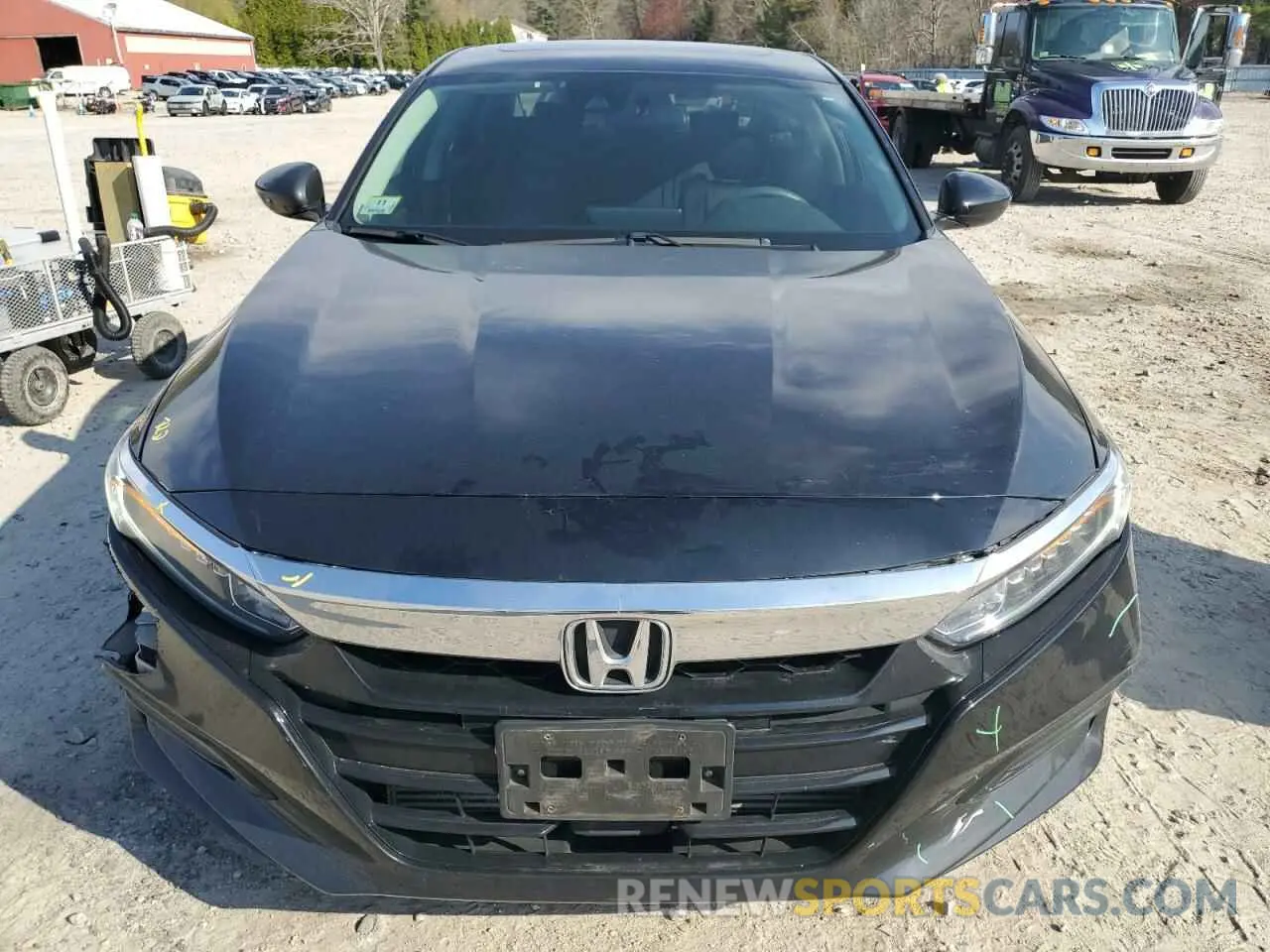 5 fotografías del automóvil dañado 1HGCV1F40LA092595 HONDA ACCORD 2020