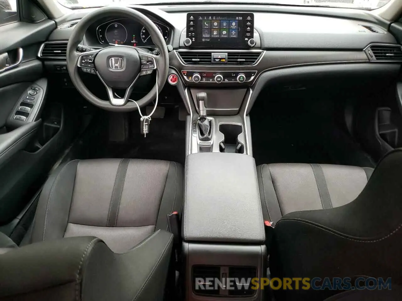 8 fotografías del automóvil dañado 1HGCV1F40LA092595 HONDA ACCORD 2020