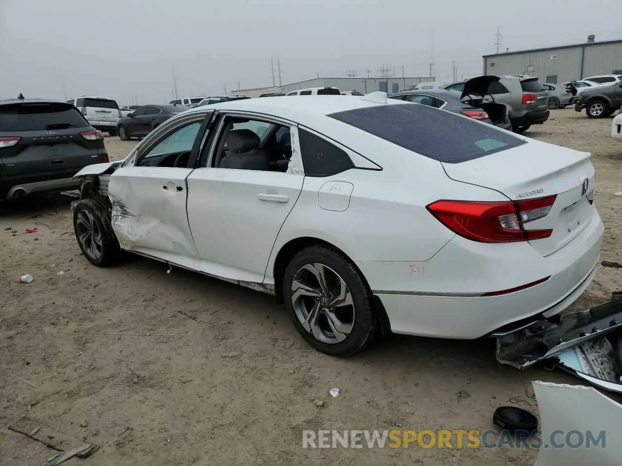 2 fotografías del automóvil dañado 1HGCV1F40LA129693 HONDA ACCORD 2020