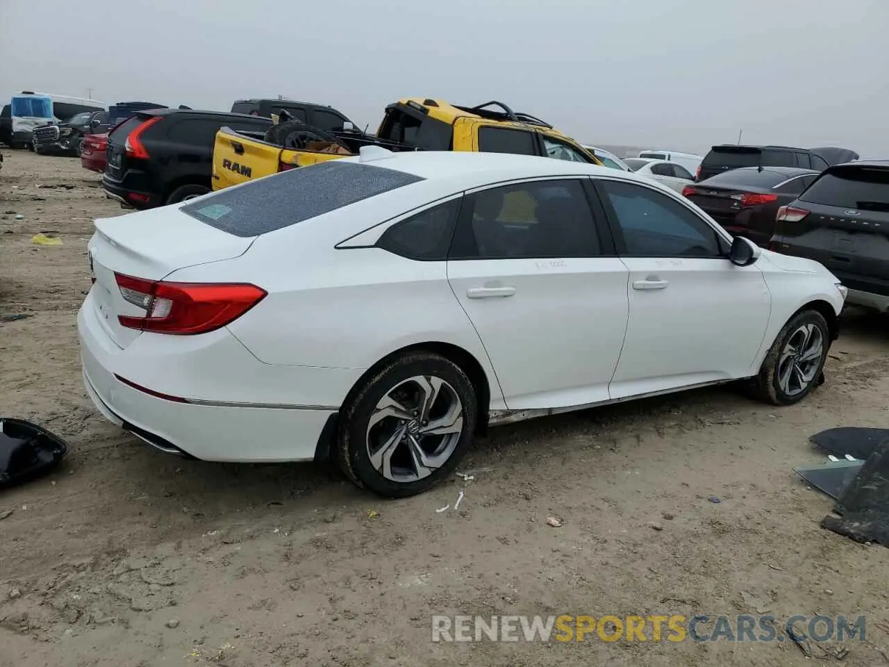 3 fotografías del automóvil dañado 1HGCV1F40LA129693 HONDA ACCORD 2020