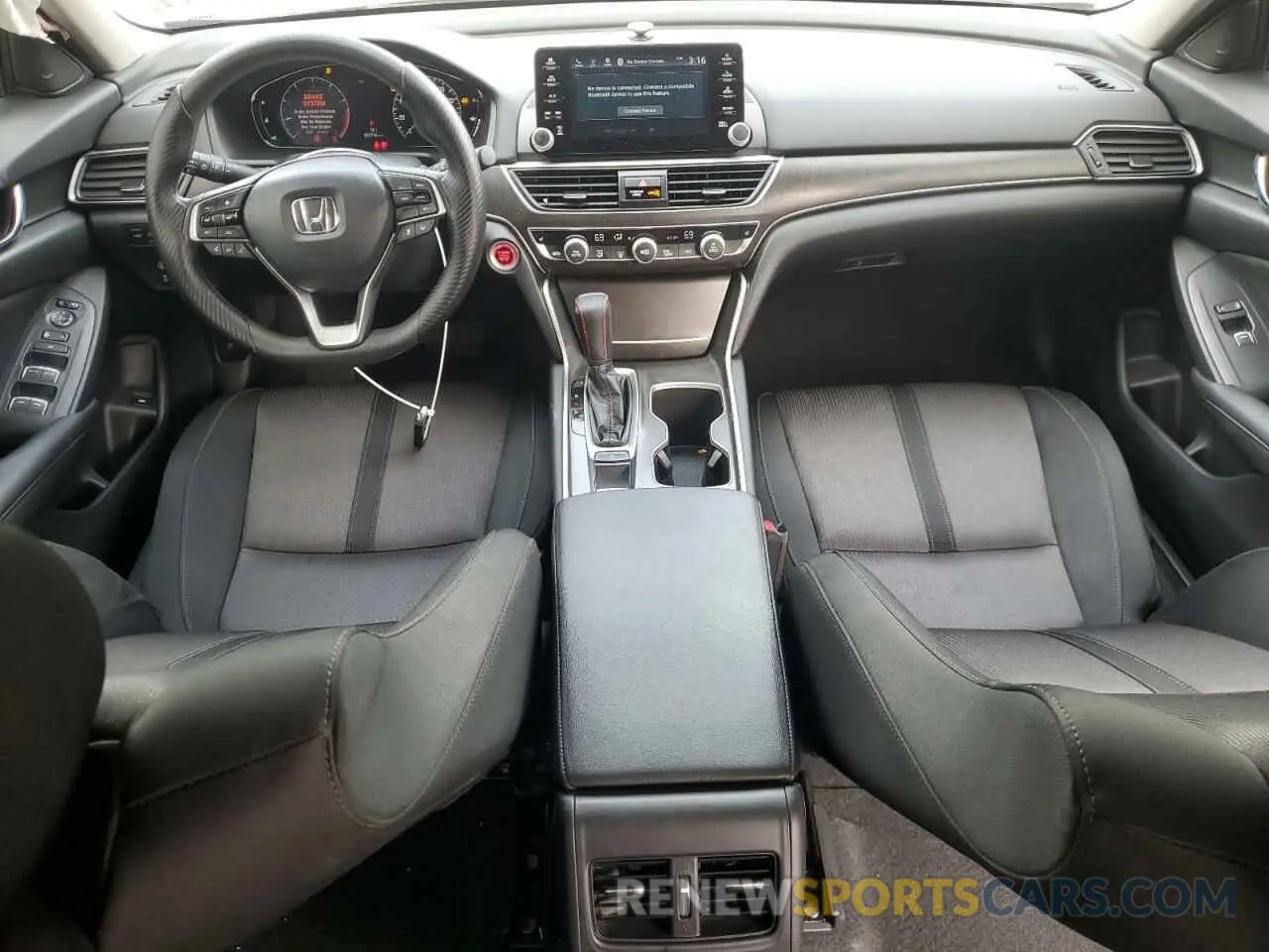 8 fotografías del automóvil dañado 1HGCV1F42LA137942 HONDA ACCORD 2020