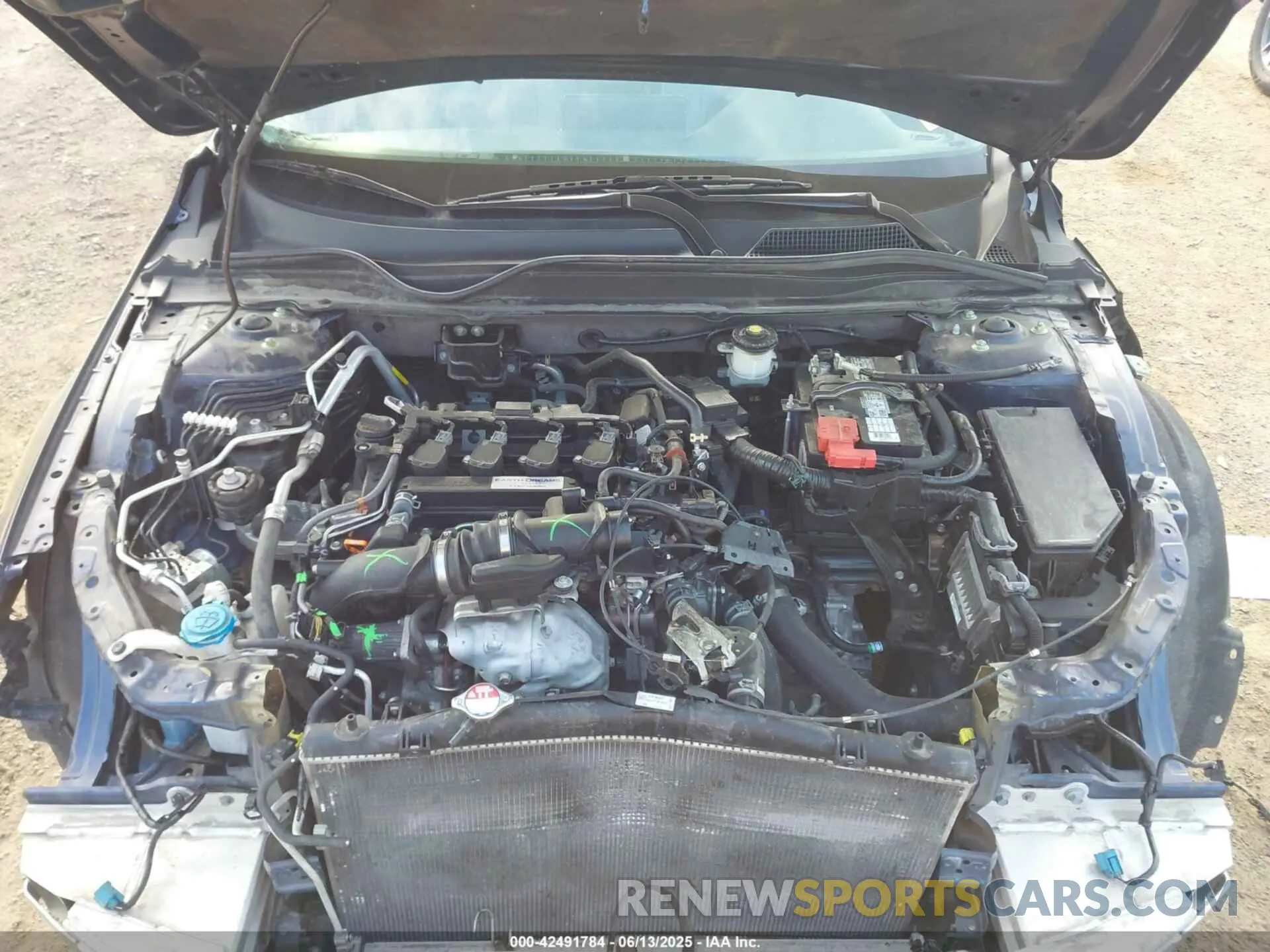 10 fotografías del automóvil dañado 1HGCV1F42LA140775 HONDA ACCORD 2020
