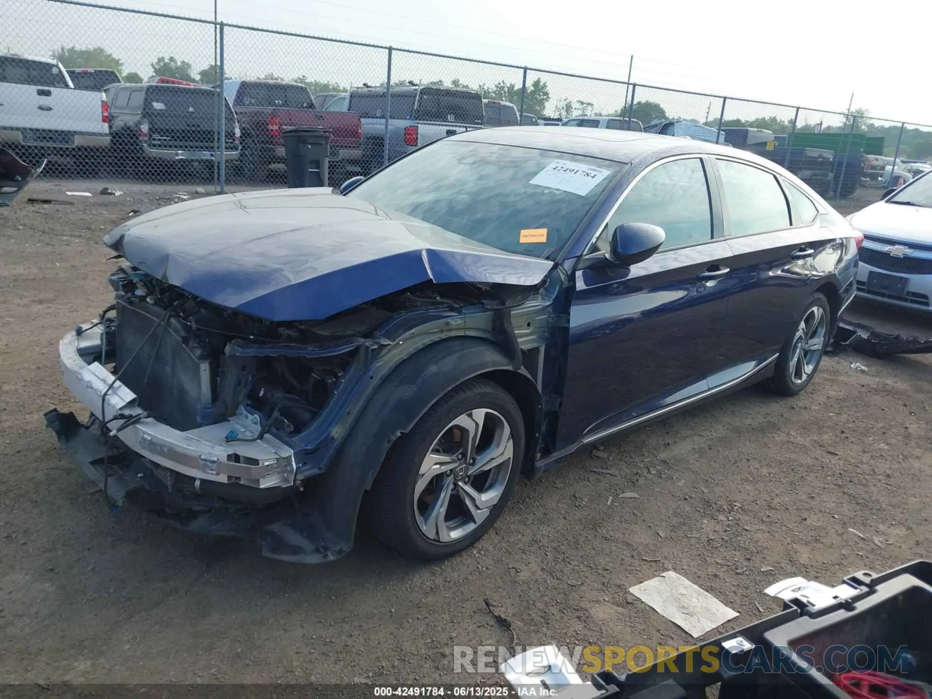 2 fotografías del automóvil dañado 1HGCV1F42LA140775 HONDA ACCORD 2020