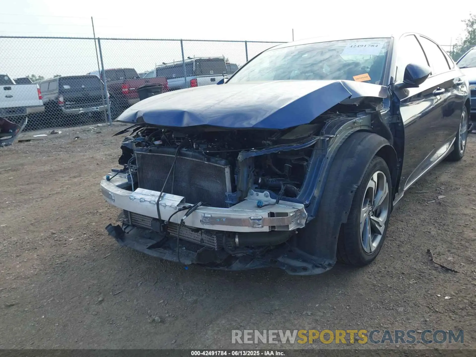 6 fotografías del automóvil dañado 1HGCV1F42LA140775 HONDA ACCORD 2020