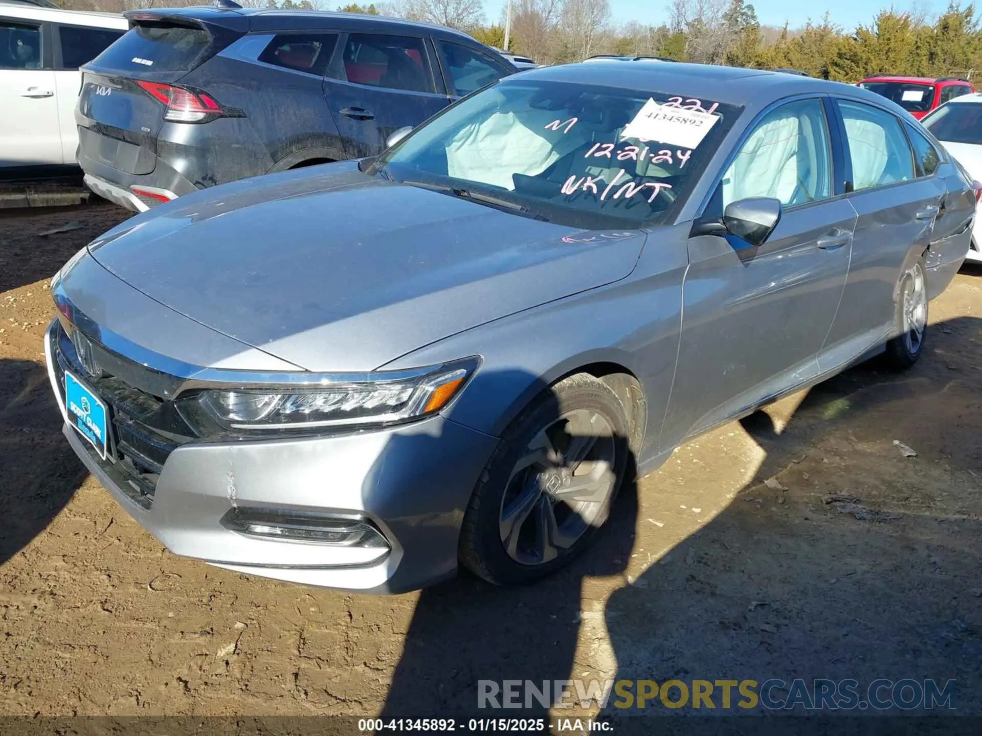 2 fotografías del automóvil dañado 1HGCV1F43LA037879 HONDA ACCORD 2020