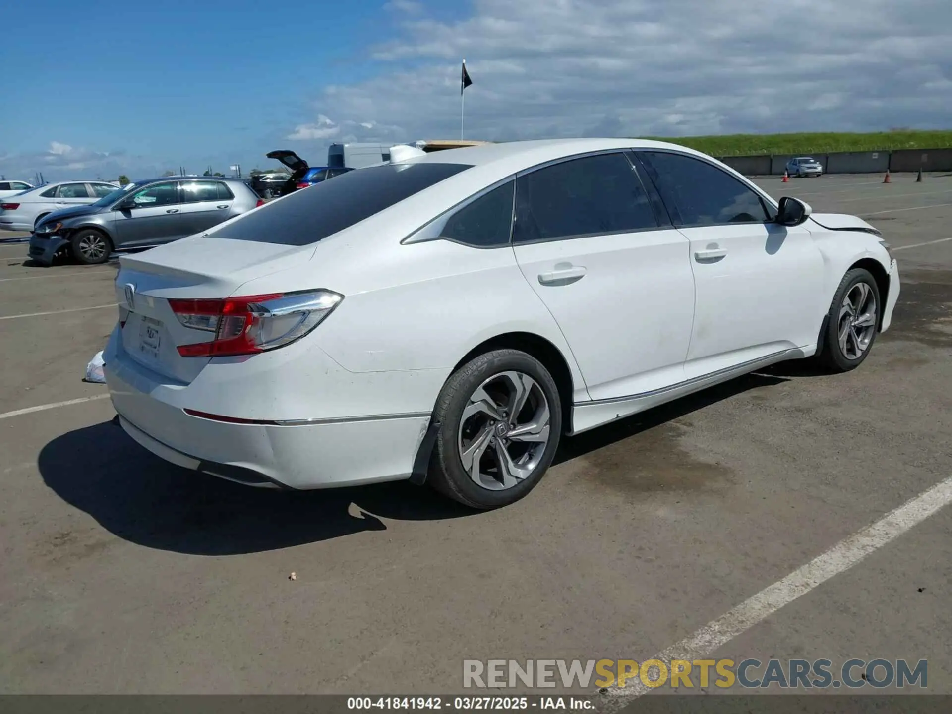 4 fotografías del automóvil dañado 1HGCV1F43LA144138 HONDA ACCORD 2020