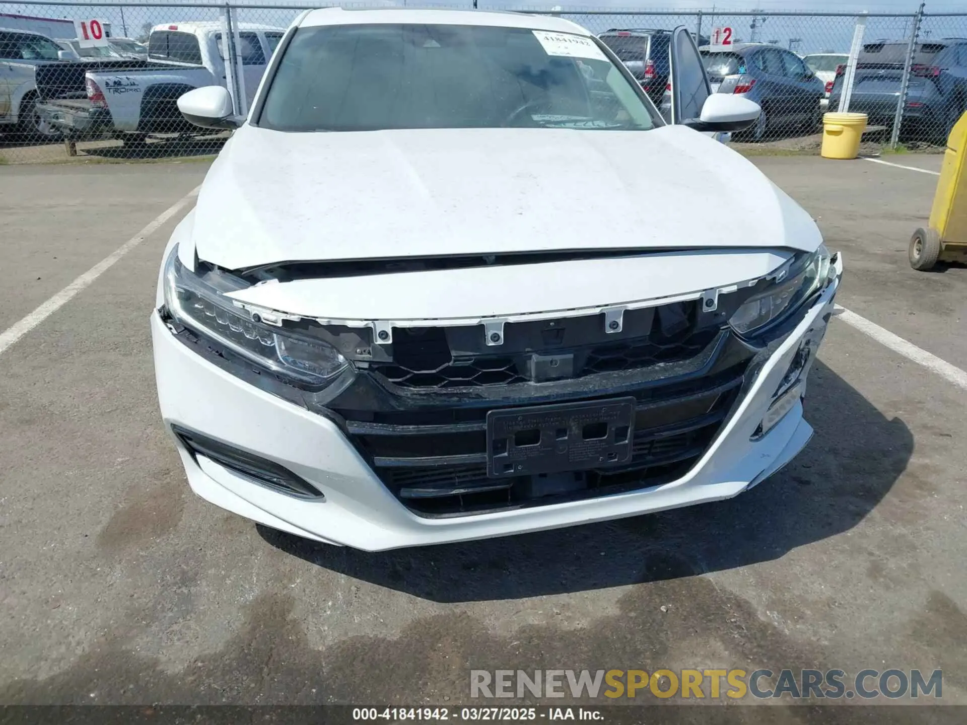 6 fotografías del automóvil dañado 1HGCV1F43LA144138 HONDA ACCORD 2020