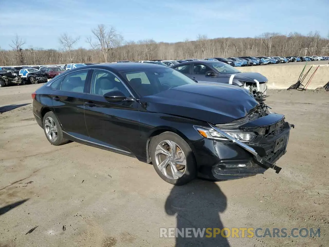 4 fotografías del automóvil dañado 1HGCV1F45LA000333 HONDA ACCORD 2020