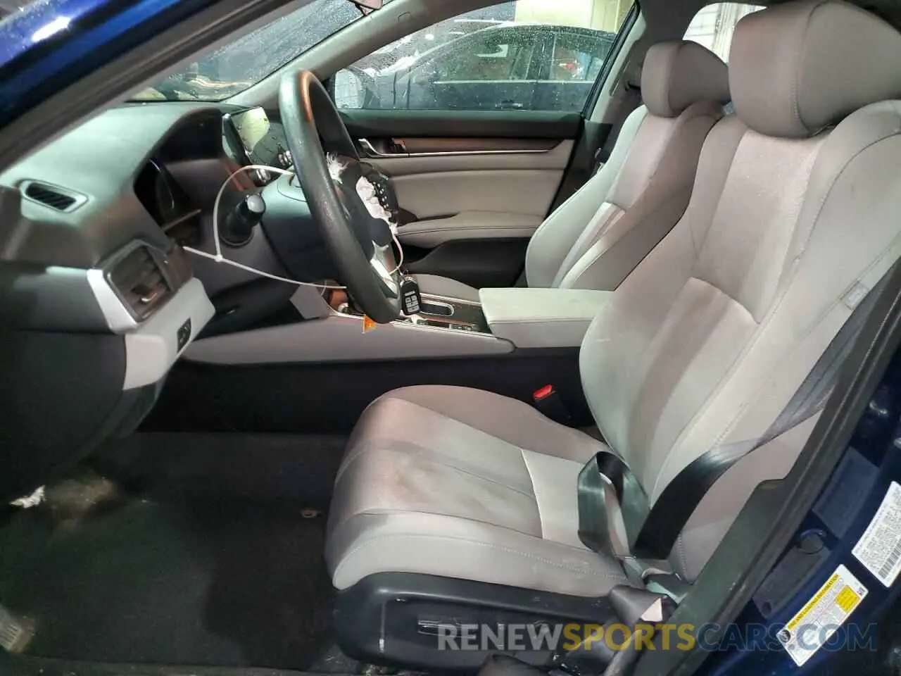 7 fotografías del automóvil dañado 1HGCV1F45LA087280 HONDA ACCORD 2020