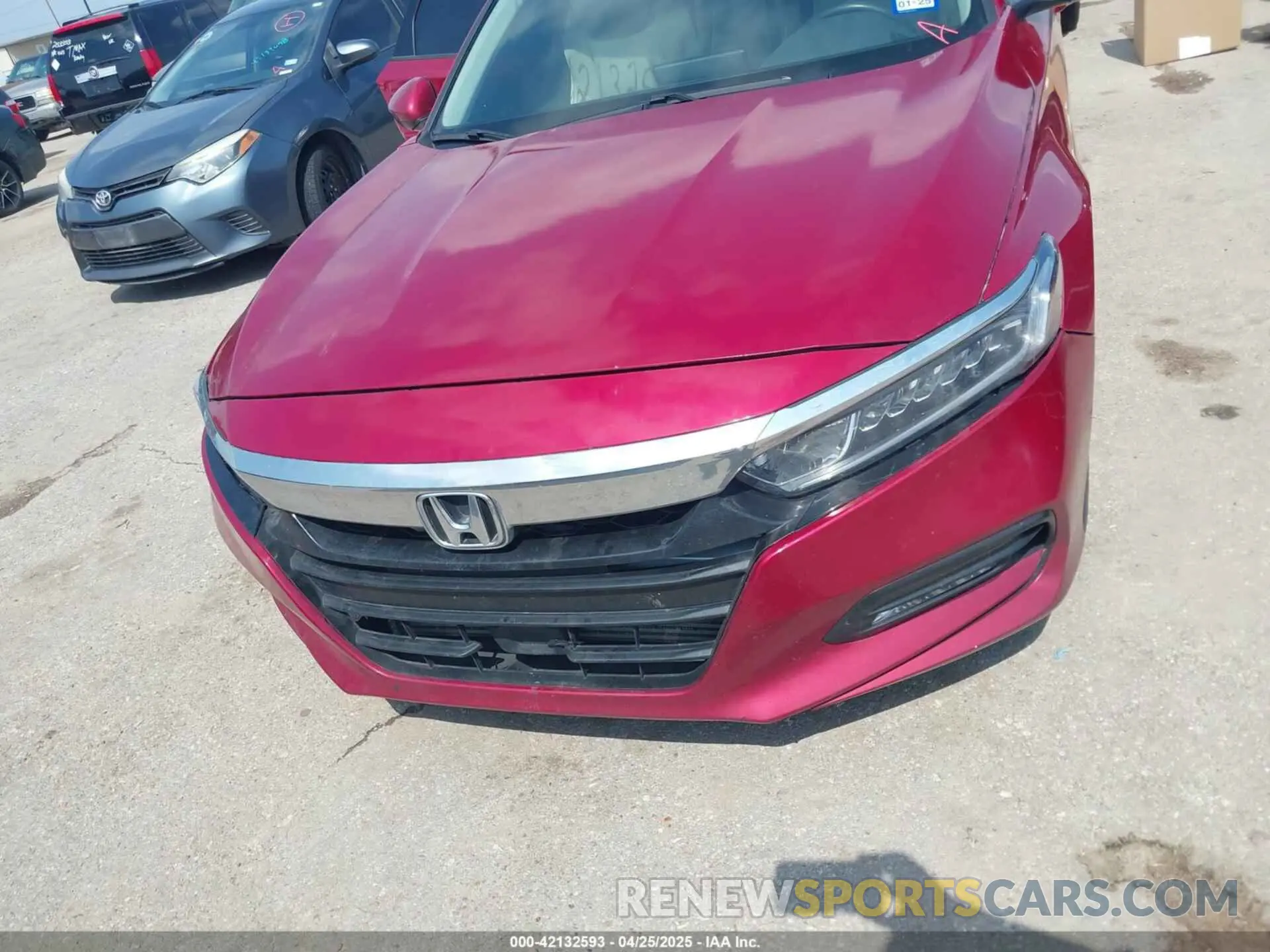 11 fotografías del automóvil dañado 1HGCV1F46LA006576 HONDA ACCORD 2020