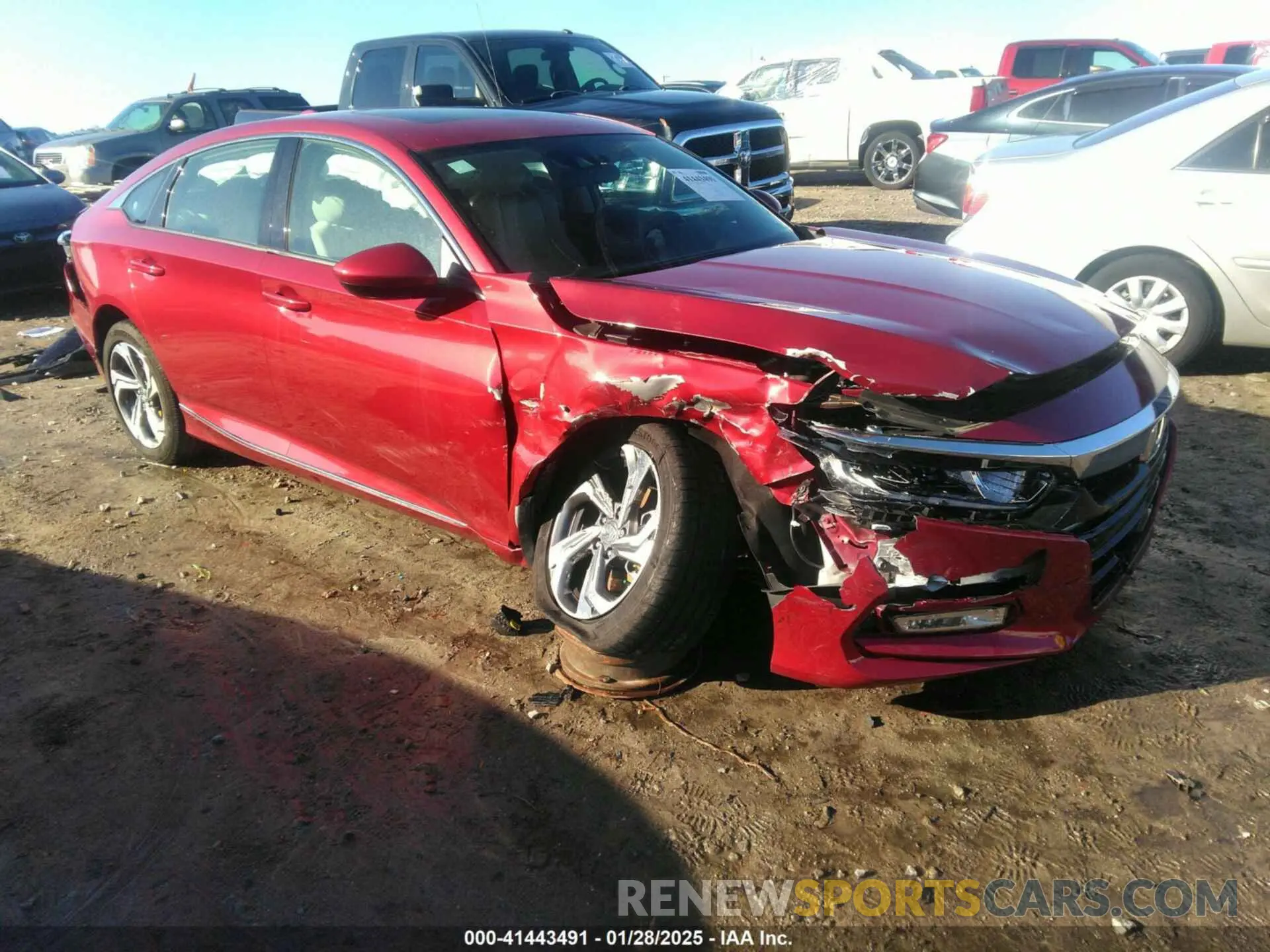 1 fotografías del automóvil dañado 1HGCV1F47LA058489 HONDA ACCORD 2020