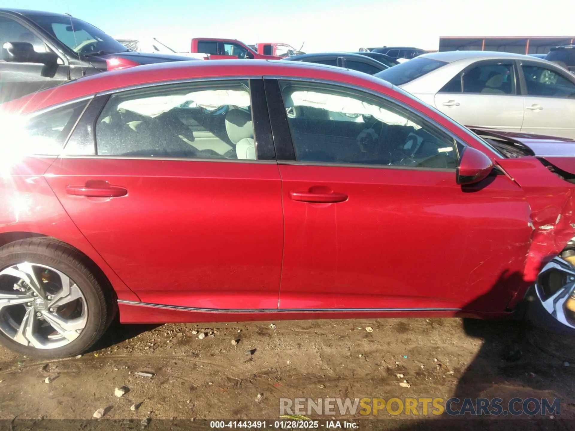 14 fotografías del automóvil dañado 1HGCV1F47LA058489 HONDA ACCORD 2020