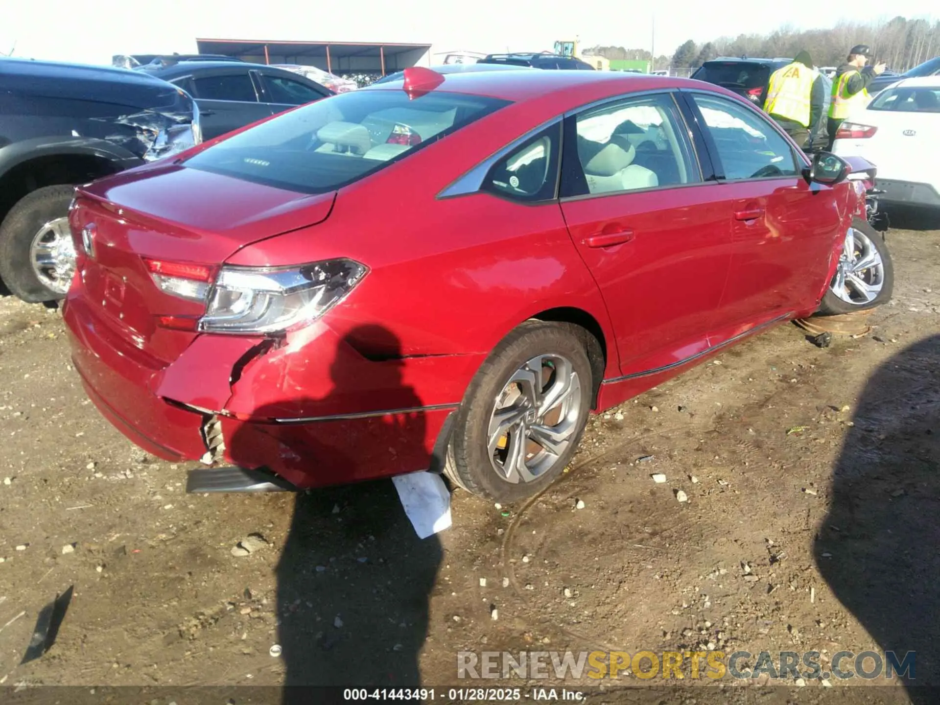 4 fotografías del automóvil dañado 1HGCV1F47LA058489 HONDA ACCORD 2020