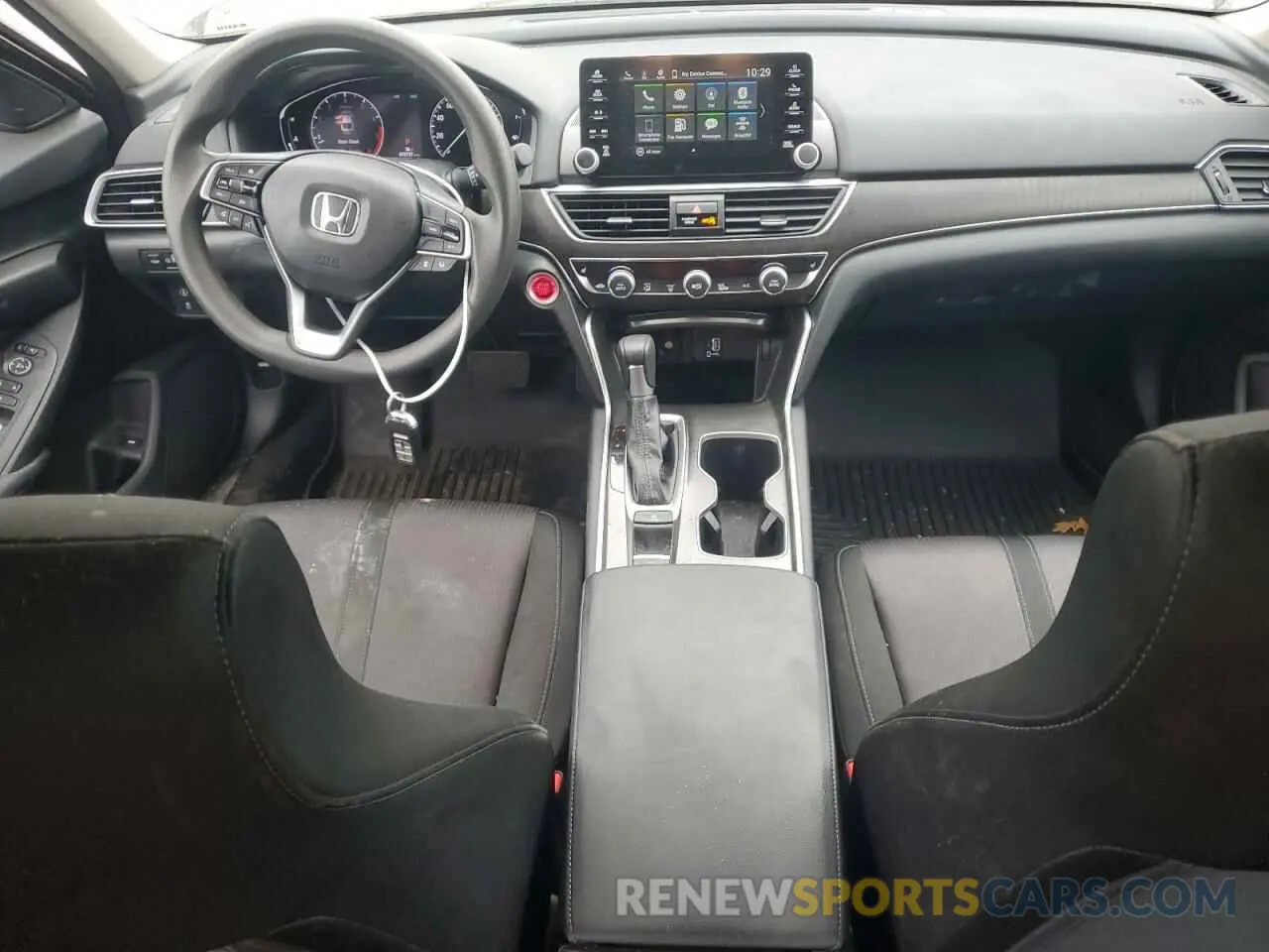 8 fotografías del automóvil dañado 1HGCV1F47LA105987 HONDA ACCORD 2020