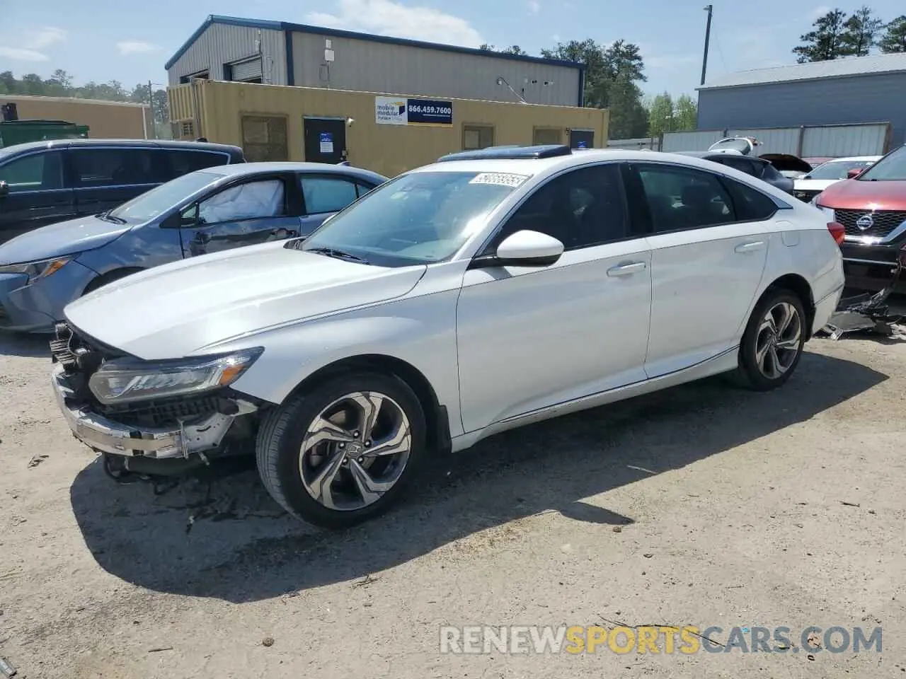 1 fotografías del automóvil dañado 1HGCV1F47LA113698 HONDA ACCORD 2020