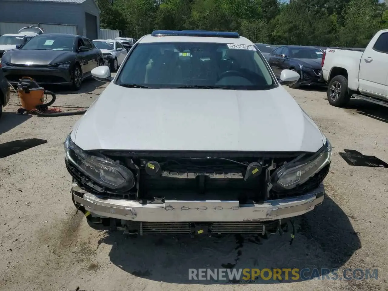 5 fotografías del automóvil dañado 1HGCV1F47LA113698 HONDA ACCORD 2020