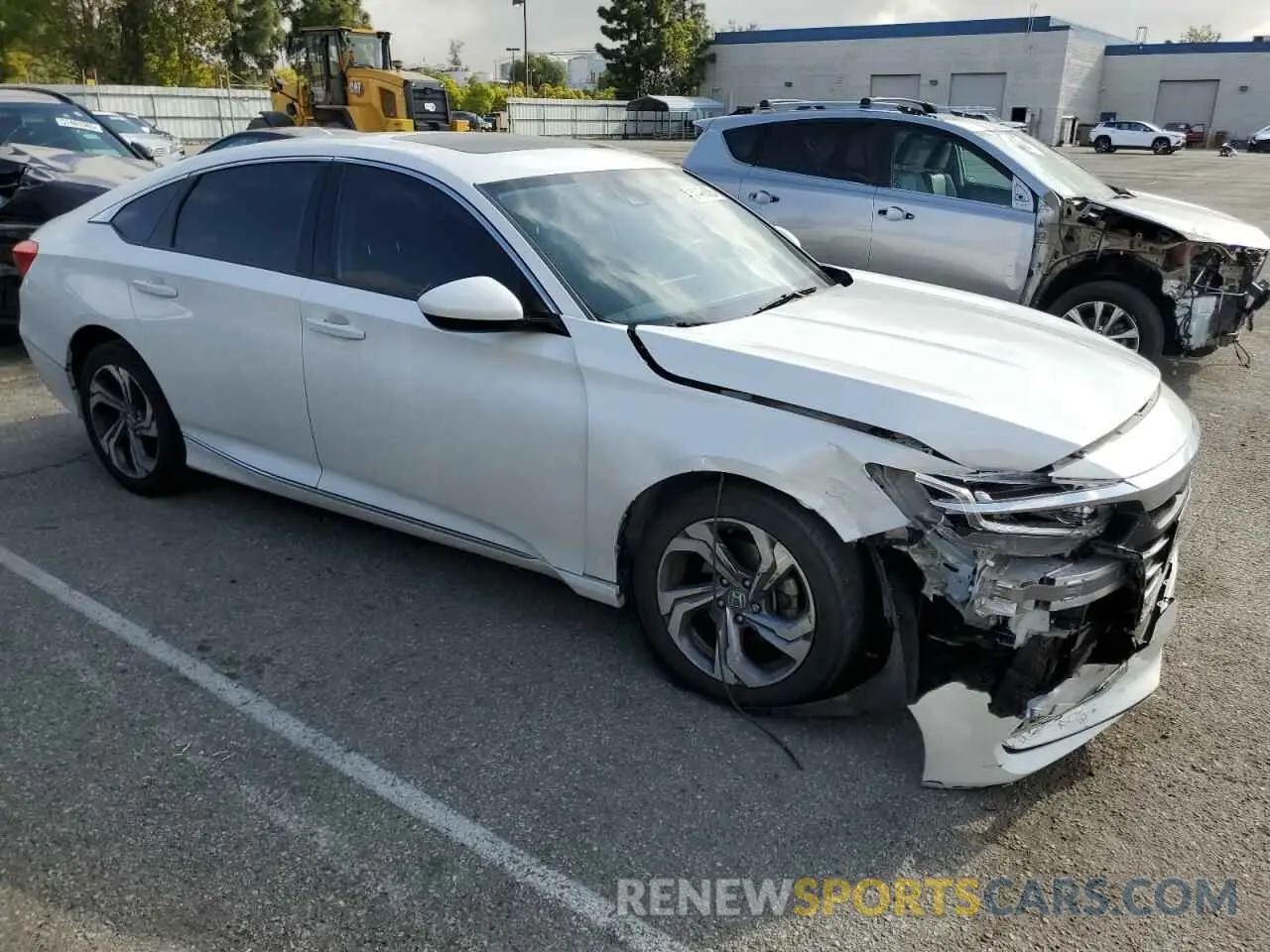4 fotografías del automóvil dañado 1HGCV1F47LA125575 HONDA ACCORD 2020