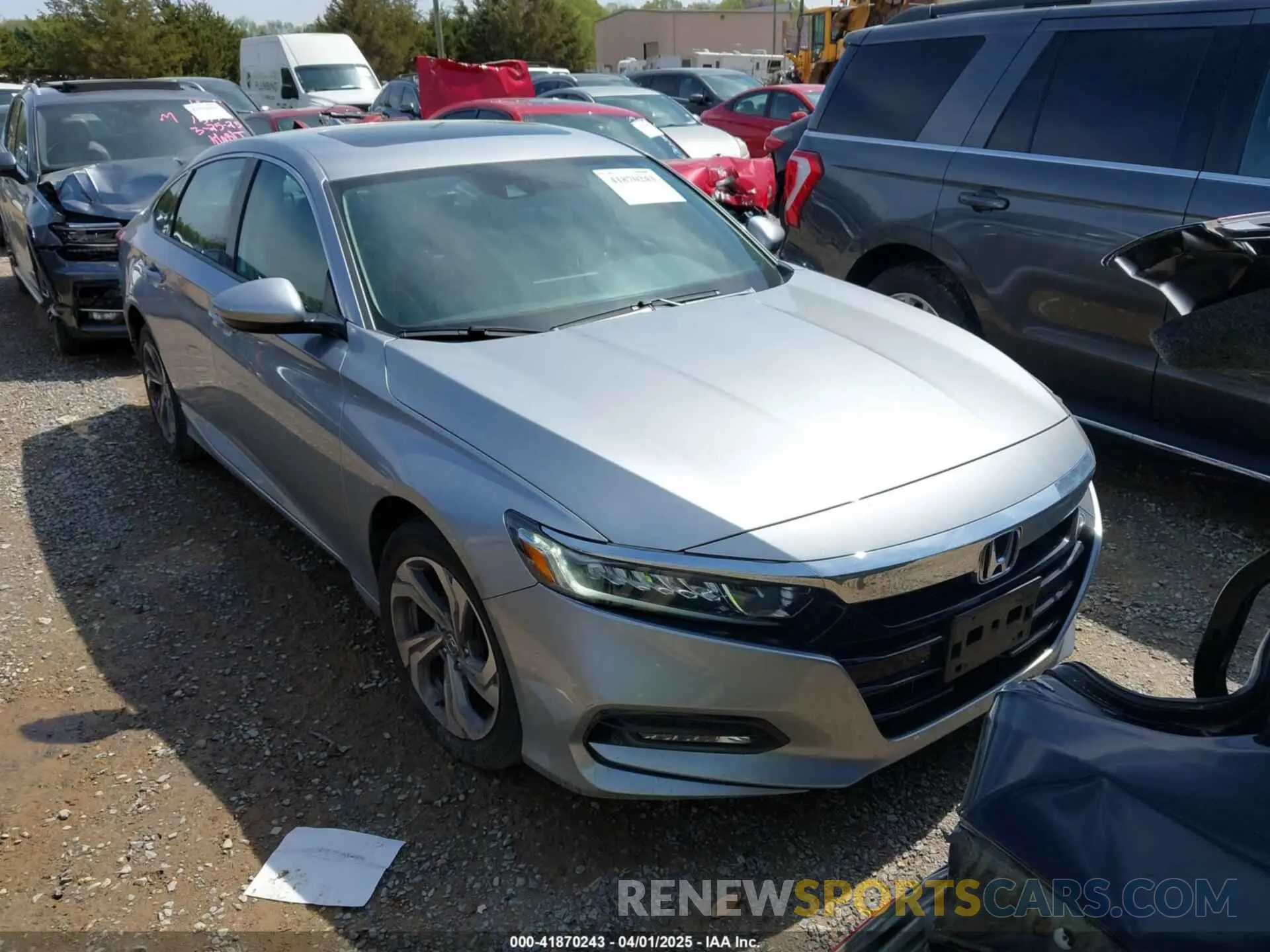 1 fotografías del automóvil dañado 1HGCV1F48LA025274 HONDA ACCORD 2020